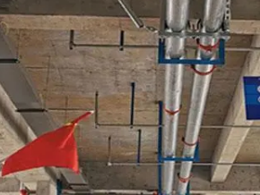 门源管廊支架的安装方法
